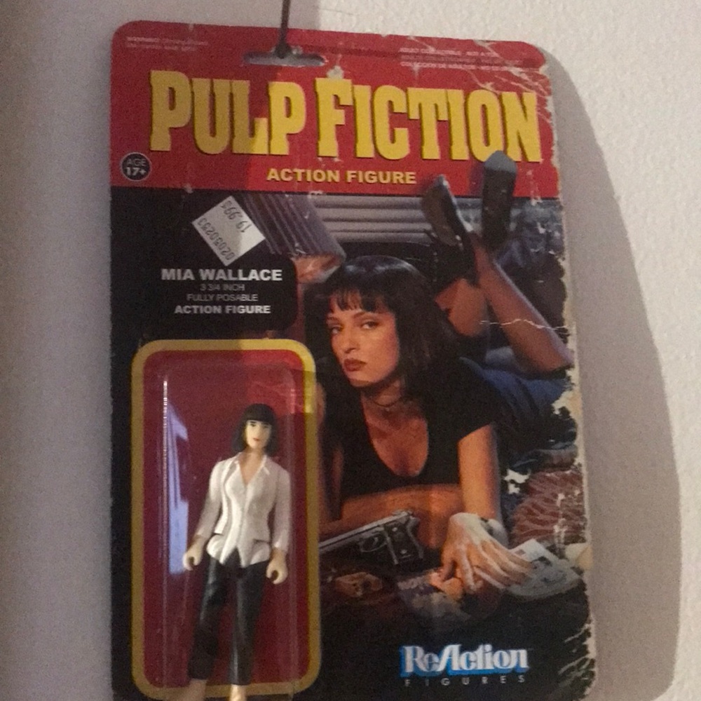 Foxy Mia Wallace Pulp Fiction Action Figure Rare!!